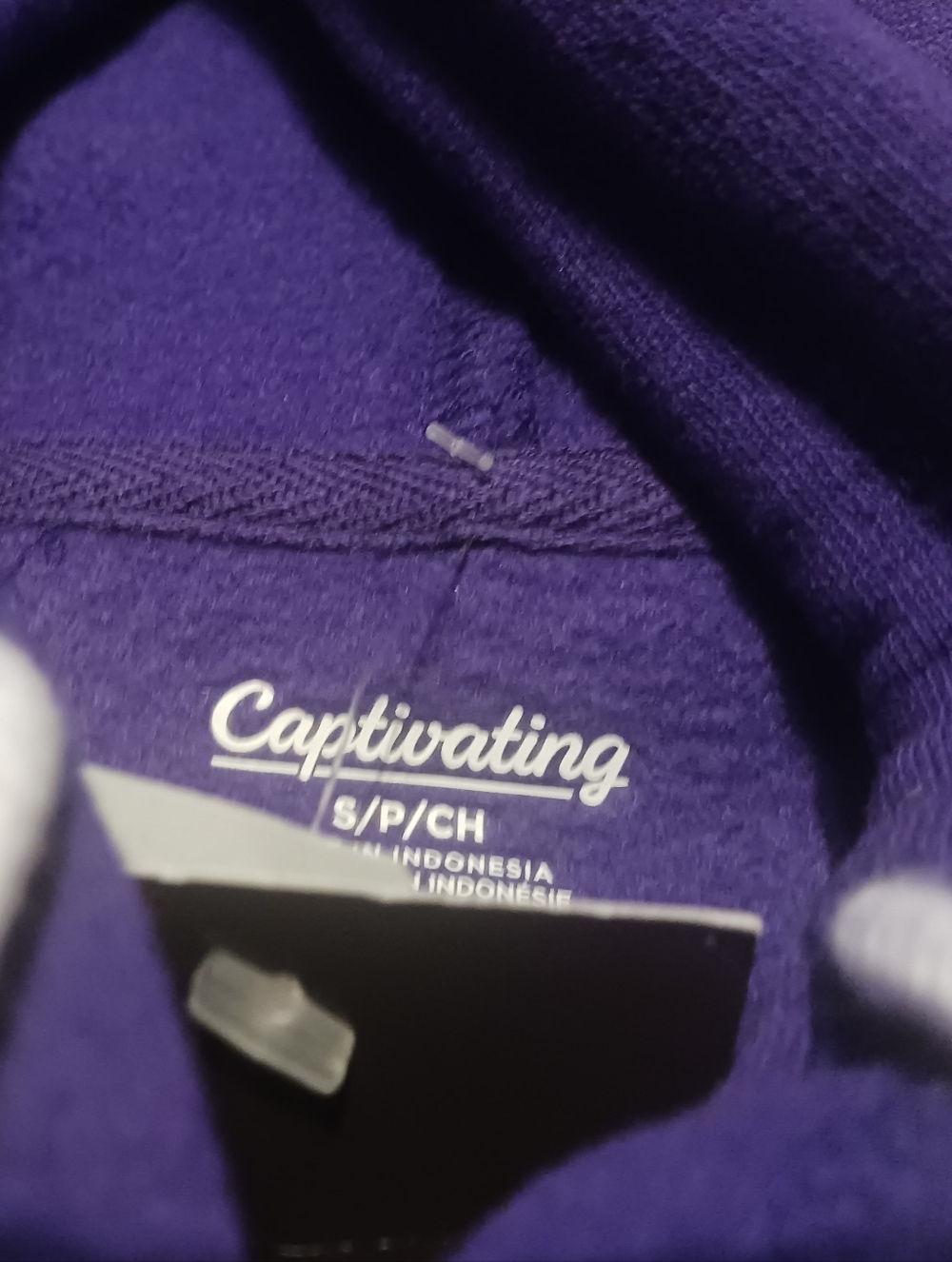 LSU Colorblock Cropped Hoodie - Picture 2 of 16